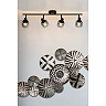 BJORN Ceiling spotlight 4xE14 black (Lucide)