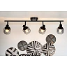 BJORN Ceiling spotlight 4xE14 black (Lucide)