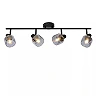 BJORN Ceiling spotlight 4xE14 black (Lucide)