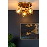 BJORN Ceiling spotlight Ø38 cm 3xE14 matt gold / brass (Lucide)