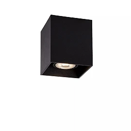 BODI Ceiling spotlight 8.2 cm 1xGU10 black (Lucide)