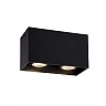 BODI Ceiling spotlight 16.5 cm 2xGU10 black (Lucide)