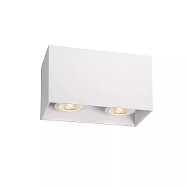 BODI Ceiling spotlight 16.5 cm 2xGU10 white (Lucide)