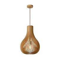 BODO Piekaramā lampa 1x60W E27 gaiša koka (Lucide)