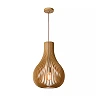 BODO Pendant light 1x60W E27 Light Wood Look (Lucide)