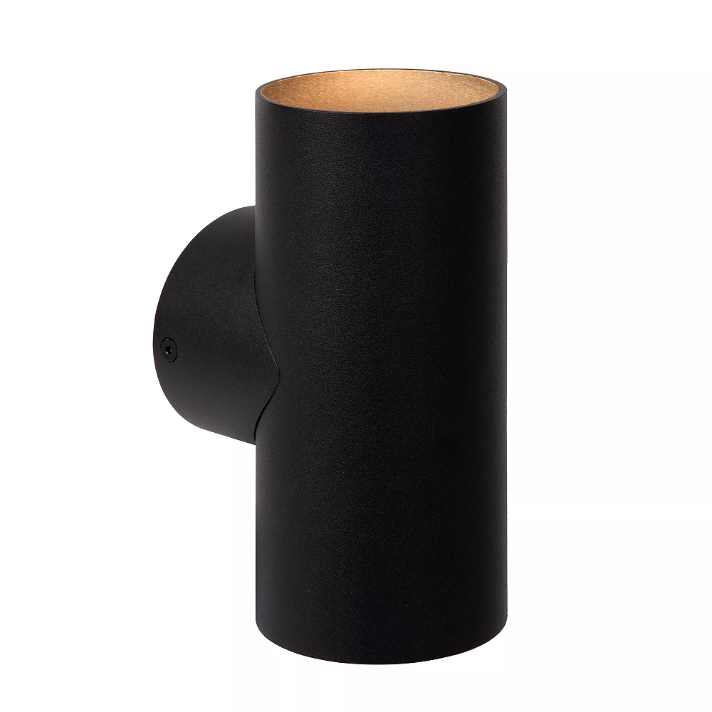 BONDI sienas prožektors 2 x 50 W GU10 melns (Lucide)