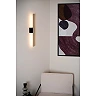BRAGA sienas lampa LED 10W 2700K IP54 kafijas krāsā (Lucide)