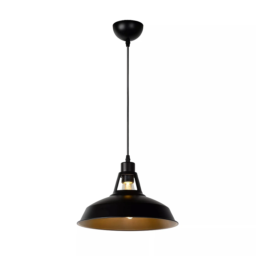 BRASSY-BIS Pendant light Ø31 cm E27 black (Lucide)
