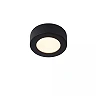 BRICE-LED bathroom ceiling light Ø 11.7 cm LED dimmable 8W 3000K IP44 black (Lucide)