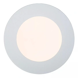 BRICE-LED bathroom ceiling light Ø 11.7 cm LED dimmable 8W 3000K IP44 white (Lucide)