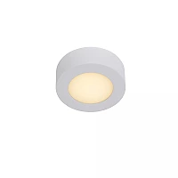 BRICE-LED bathroom ceiling light Ø 11.7 cm LED dimmable 8W 3000K IP44 white (Lucide)