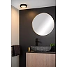 BRICE-LED bathroom ceiling light Ø 18 cm LED dimmable 12W 3000K IP44 black (Lucide)