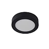 BRICE-LED bathroom ceiling light Ø 18 cm LED dimmable 12W 3000K IP44 black (Lucide)