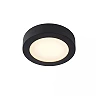 BRICE-LED bathroom ceiling light Ø 18 cm LED dimmable 12W 3000K IP44 black (Lucide)