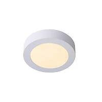 BRICE-LED bathroom ceiling light Ø 18 cm LED dimmable 12W 3000K IP44 white (Lucide)