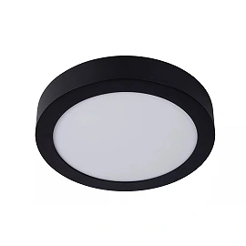 BRICE-LED bathroom ceiling light Ø 24 cm LED dimmable 15W 3000K IP44 black (Lucide)