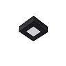 BRICE-LED bathroom ceiling light 10x10 cm LED dimmable 8W 3000K IP44 black (Lucide)