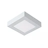 BRICE-LED bathroom ceiling light 16x16 cm LED dimmable 15W 3000K IP44 white (Lucide)