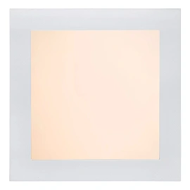 BRICE-LED bathroom ceiling light 22x22 cm LED dimmable 22W 3000K IP44 white (Lucide)