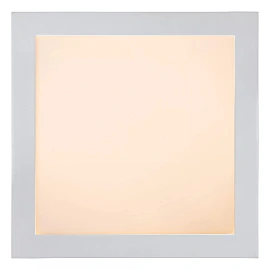 BRICE-LED bathroom ceiling light 30x30 cm LED dimmable 30W 3000K IP44 white (Lucide)