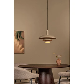 BRUNO pendant light Ø 38 cm 1xE27 Taupe (Lucide)