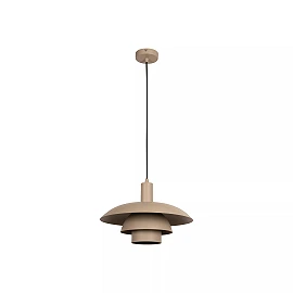 BRUNO pendant light Ø 38 cm 1xE27 Taupe (Lucide)