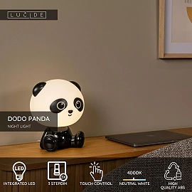 DODO Panda LED children night light 3 W 4000 K (Lucide)