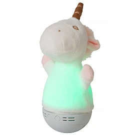 DOLLY LED children night light with music white (Lucide)