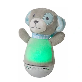 DOLLY LED children night light with music grey (Lucide)
