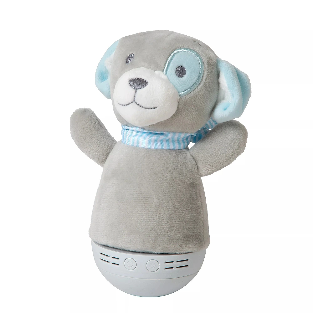 DOLLY LED children night light with music grey (Lucide)