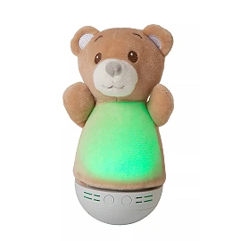 DOLLY LED children night light with music brown (Lucide)