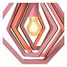 MAURO E27 children pendant lamp pink (Lucide)