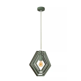 MAURO E27 children pendant lamp green (Lucide)