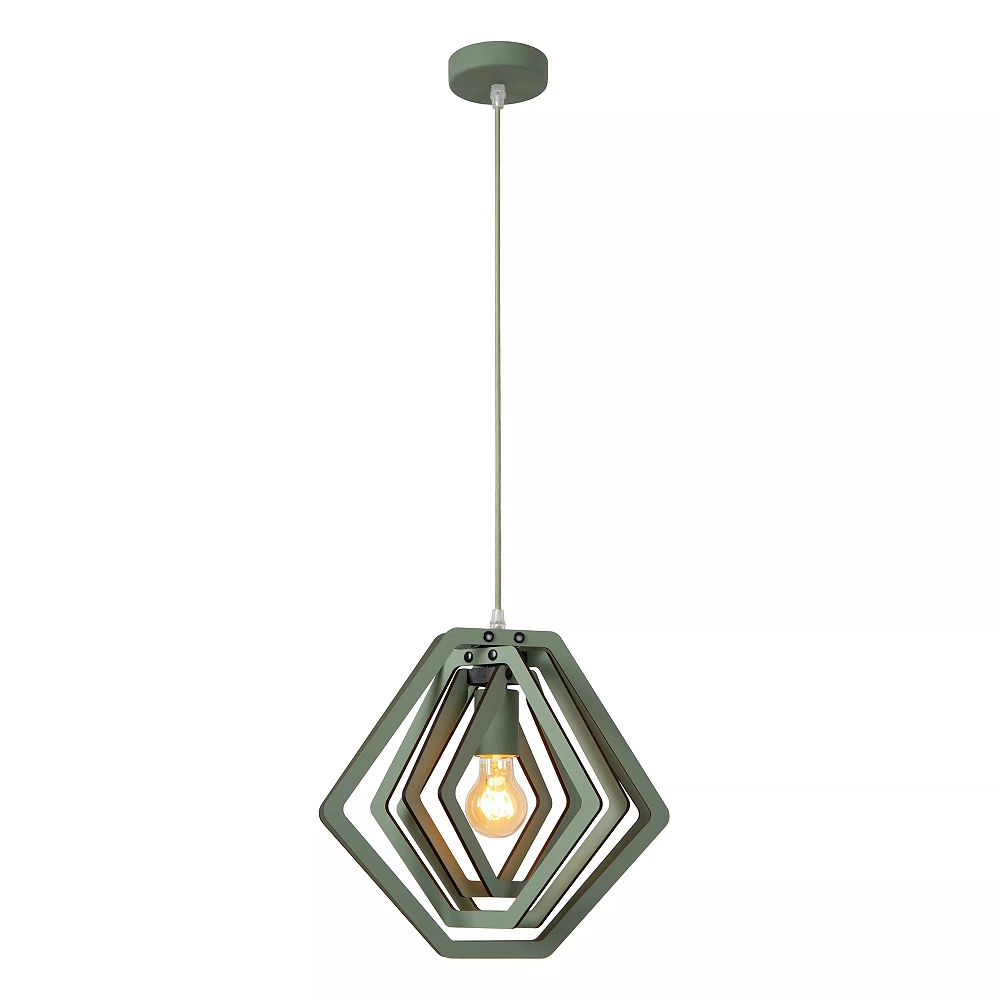 MAURO E27 children pendant lamp green (Lucide)
