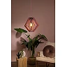 MAURO E27 children pendant lamp pink (Lucide)