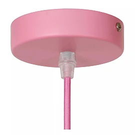 MAURO E27 children pendant lamp pink (Lucide)