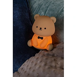 PINCHA BEAR rechargeable LED children night light brown (Lucide)