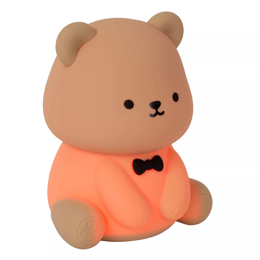 PINCHA BEAR rechargeable LED children night light brown (Lucide)