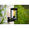 CADIX Wall light Indoor/Outdoor 1x15W E27 IP65 Black (Lucide)