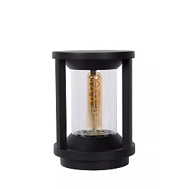 CADIX Bollard light Outdoor 1x15W E27 IP65 Black (Lucide)