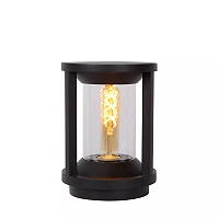 CADIX Bollard light Outdoor 1x15W E27 IP65 Black (Lucide)
