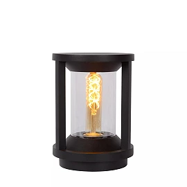 CADIX Bollard light Outdoor 1x15W E27 IP65 Black (Lucide)