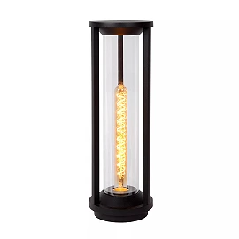 CADIX Bollard light Outdoor 1x15W E27 IP65 Black (Lucide)