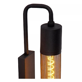 CALIXT wall light 51 cm 1xE27 black (Lucide)
