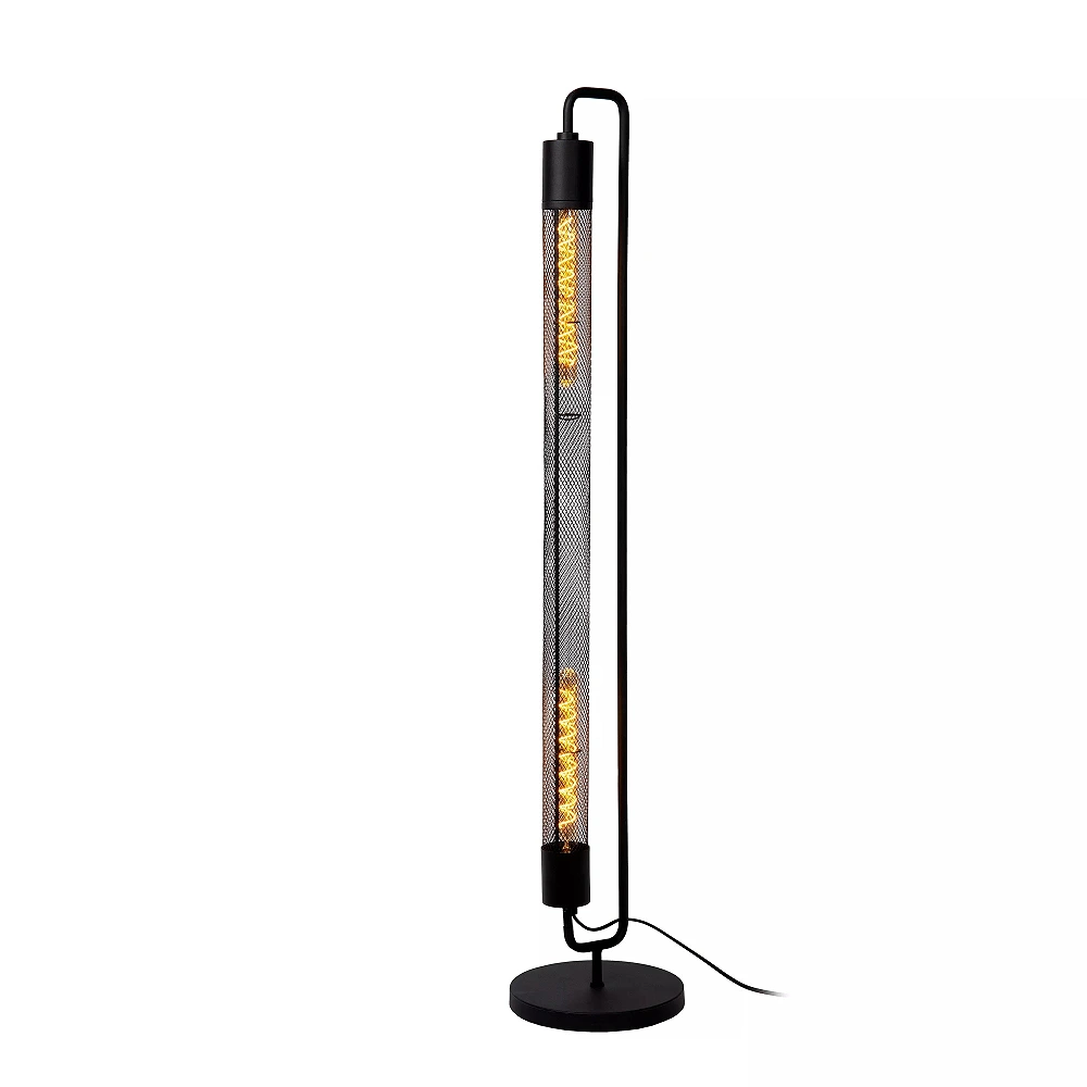 CALIXT floor lamp H 130 cm 2xE27 black (Lucide)
