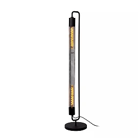 CALIXT floor lamp H 130 cm 2xE27 black (Lucide)