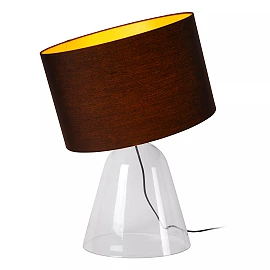 CAMPANA galda lampa 1 x 40 W E27 caurspīdīga (Lucide)