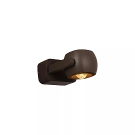 CAPRI Wall spotlight Indoor/Outdoor 1x8W Integrated LED IP54 Coffee (Lucide)