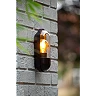 CAPSULE outdoor wall light 1xE27 black (Lucide)