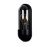 CAPSULE outdoor wall light 1xE27 black (Lucide)